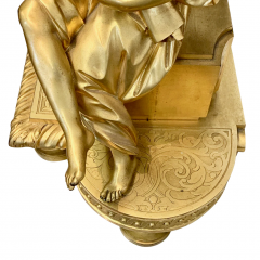  VICTOR PAILLARD AN EXCEPTIONAL FRENCH ORMOLU BRONZE MANTEL CLOCK BY VICTOR PAILLARD - 3566434