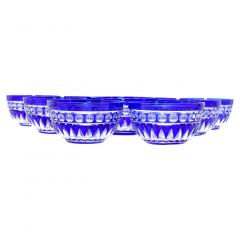  Val St Lambert Val Saint Lambert Cut Crystal Tableware Serving Bowl Service 9 People - 2715309