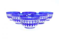  Val St Lambert Val Saint Lambert Cut Crystal Tableware Serving Bowl Service 9 People - 2715310