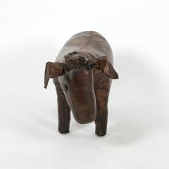  Valenti Leather Donkey Ottoman by Valenti Spain 1970s  - 3464094