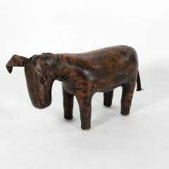  Valenti Leather Donkey Ottoman by Valenti Spain 1970s  - 3464096