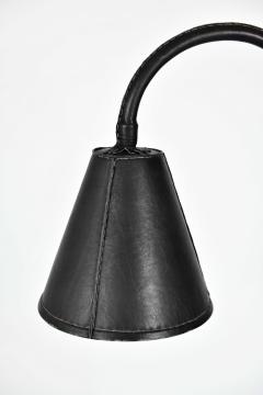  Valenti Spain Elegant black leather standing lamp - 1789639