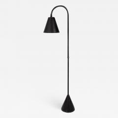  Valenti Spain Elegant black leather standing lamp - 1791274