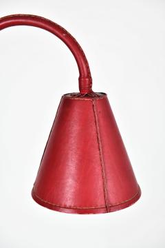  Valenti Spain Elegant standing lamp in red leather - 1789652