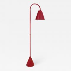  Valenti Spain Elegant standing lamp in red leather - 1791275