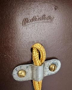  Valinte OY Rare Organic Table Lamp Model 2430 2 in Brass Marble Valinte Finland 1950s - 4379564