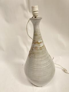  Vallauris 1960s Studio Pottery ceramic lamp - 3299743