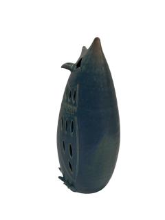  Vallauris 1970s Owl Studio pottery ceramic lamp by Vallauris - 4123152