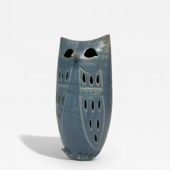  Vallauris 1970s Owl Studio pottery ceramic lamp by Vallauris - 4123471