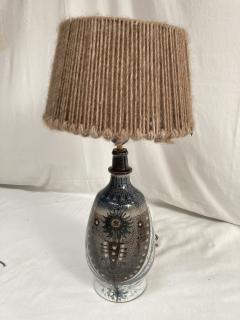  Vallauris 1970s Studio Pottery ceramic lamp by Vallauris - 3736036