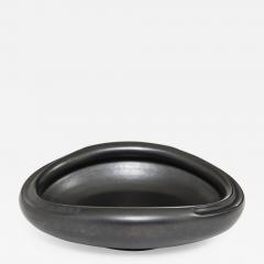  Vallauris Matte Black Stoneware Vide Poche by Giraud Vallauris - 1141047