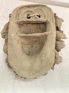  Vallauris One of a kind ceramic head wall sculpture - 3334083