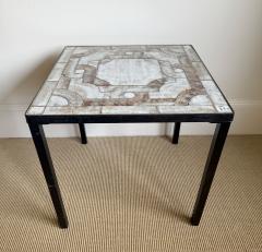  Vallauris SMALL VALLAURIS CERAMIC TILE TOP TABLE - 4409617