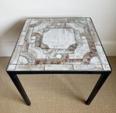 Vallauris SMALL VALLAURIS CERAMIC TILE TOP TABLE - 4409618