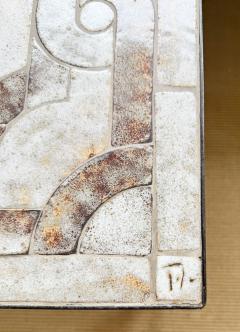  Vallauris SMALL VALLAURIS CERAMIC TILE TOP TABLE - 4409619