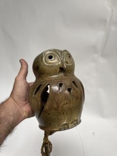  Vallauris Studio pottery owl ceramic night light by Vallauris - 3246671