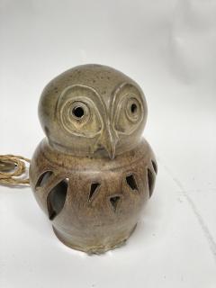  Vallauris Studio pottery owl ceramic night light by Vallauris - 3246673