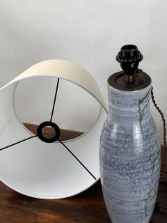  Vallauris Unique Glazed Ceramic Lamp by Dominique Baudart Vallauris France - 4716441