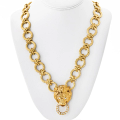 Van Cleef Arpels 18K Yellow Gold 30 Inches Convertable Bracelet Brooch Necklace - 4135412