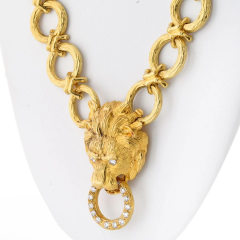  Van Cleef Arpels 18K Yellow Gold 30 Inches Convertable Bracelet Brooch Necklace - 4135419