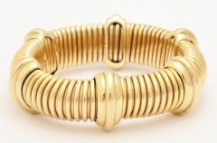  Van Cleef Arpels 1950s 18K Gold Turbogas Bracelet by Van Cleef Arpels - 63304