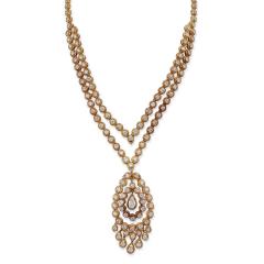  Van Cleef Arpels Indian inspired Convertible Diamond Necklace and Pendant Earrings - 3336036
