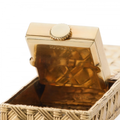  Van Cleef Arpels Mid century Van Cleef Arpels Paris 18K Gold Drawer Watch - 4026684