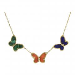  Van Cleef Arpels VAN CLEEF ARPEL THREE BUTTERFLY NECKLACE - 3663953