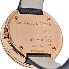  Van Cleef Arpels VAN CLEEF ARPELS 18K ROSE GOLD WATCH - 2595071