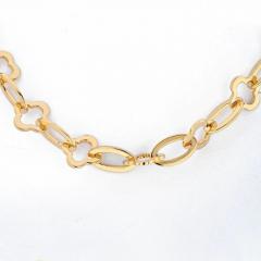  Van Cleef Arpels VAN CLEEF ARPELS 18K YELLOW GOLD BYZANTINE ALHAMBRA NECKLACE - 2483980