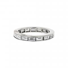  Van Cleef Arpels VAN CLEEF ARPELS PLATINUM 2 50CTTW BAGUETTE DIAMOND ETERNITY ETERNITY BAND - 3742714