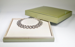  Van Cleef Arpels Van Cleef Arpels 18 Karat White Gold Alhambra Collar Necklace 1998 - 964081