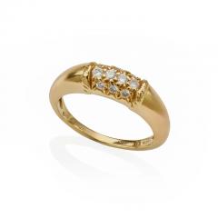  Van Cleef Arpels Van Cleef Arpels 18K Gold and Diamond Philippine Ring - 3606790