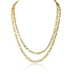  Van Cleef Arpels Van Cleef Arpels 18K Yellow Gold 36 Inches Georges Lenfant Chain - 4688615