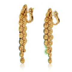  Van Cleef Arpels Van Cleef Arpels 18K Yellow Gold Bouton Dor Earrings - 3992107