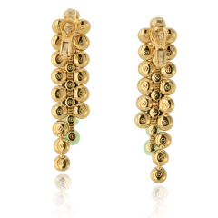  Van Cleef Arpels Van Cleef Arpels 18K Yellow Gold Bouton Dor Earrings - 3992112