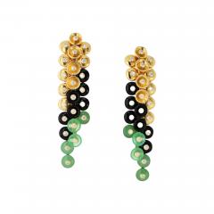  Van Cleef Arpels Van Cleef Arpels 18K Yellow Gold Bouton Dor Earrings - 3993474