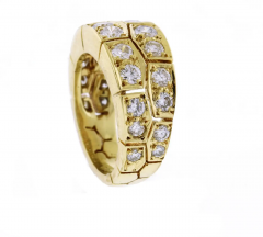  Van Cleef Arpels Van Cleef Arpels 18kt Yellow Gold Diamond Band - 3856842