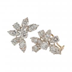  Van Cleef Arpels Van Cleef Arpels 1960s Diamond Ciip Earrings - 3292190