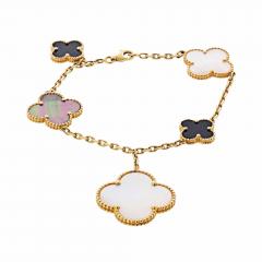  Van Cleef Arpels Van Cleef Arpels Alhambra 18K Yellow Gold Magic Bracelet - 4649423