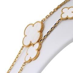  Van Cleef Arpels Van Cleef Arpels Alhambra 18K Yellow Gold Necklace - 4313839