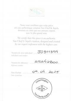  Van Cleef Arpels Van Cleef Arpels Alhambra Mother of Pearl 10 Motif Necklace New  - 4382504