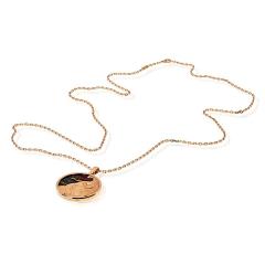  Van Cleef Arpels Van Cleef Arpels Aries 18K Rose Gold Medallion On A 34 inch Chain Pendant - 4612308