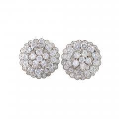  Van Cleef Arpels Van Cleef Arpels Blooming Diamond Cluster Stud Earrings - 2631951