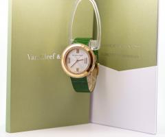  Van Cleef Arpels Van Cleef Arpels Diamond 18k Gold 38mm Charms Watch 2572115 With Box Papers - 3500013