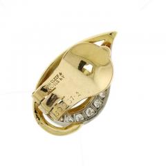  Van Cleef Arpels Van Cleef Arpels Diamond Leaf Ear Clips - 4615895
