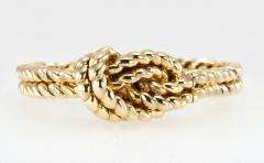  Van Cleef Arpels Van Cleef Arpels Hidden Watch Gold Knot Bracelet Circa 1960s - 181463