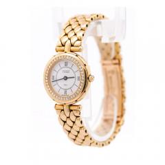  Van Cleef Arpels Van Cleef Arpels La Collection 18K Gold Diamond Bezel Ladies Watch - 3991468