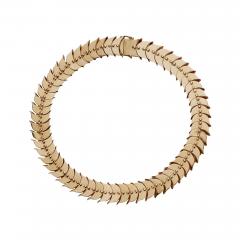  Van Cleef Arpels Van Cleef Arpels Mid Century 14K Gold Necklace - 3675988