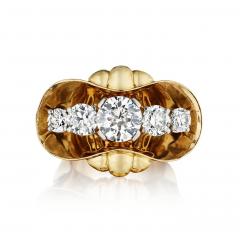  Van Cleef Arpels Van Cleef Arpels Mid Century Diamond Ring - 4618739